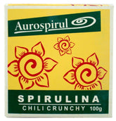 Spirulina Chili Crunchy 100 g reinigt AUROSPIRUL - Biolaboratorium